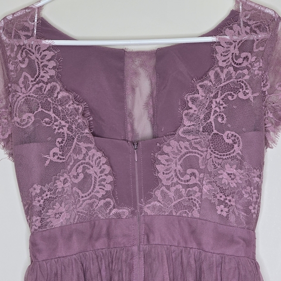 Little Mistress Heidi Lace Overlay Maxi Dress - Picture 6 of 13